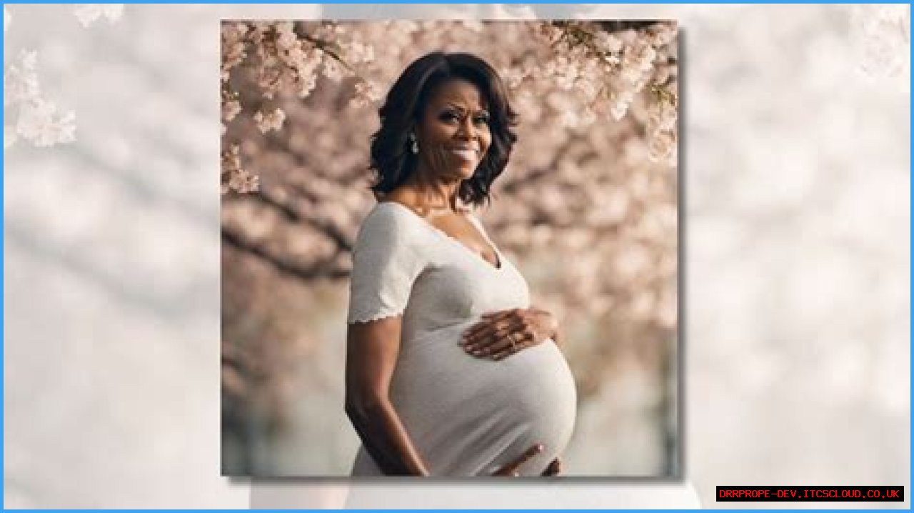 Capturing Moments: The Pregnant Photos Of Michelle Obama
