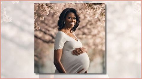 Capturing Moments: The Pregnant Photos Of Michelle Obama