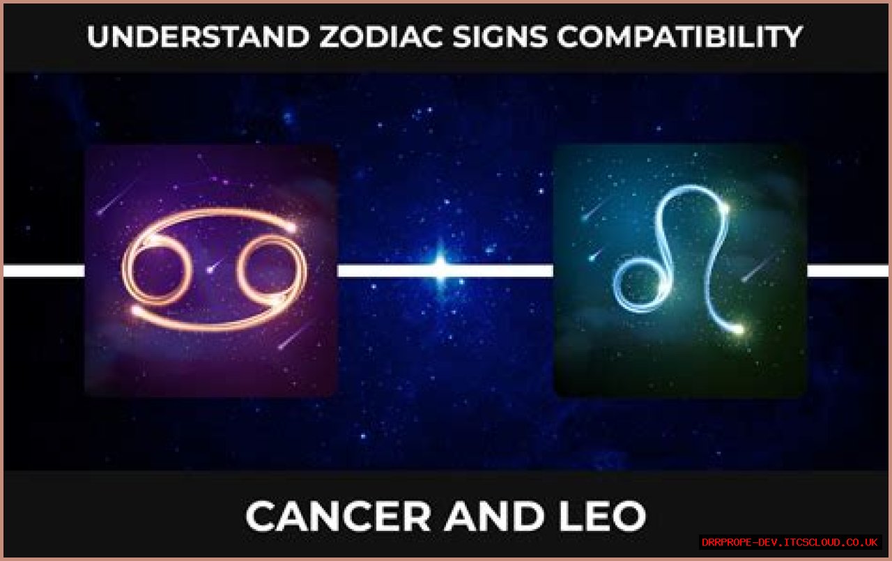 Leo And Cancer Compatibility: Understanding The Dynamic Between These Two Zodiac Signs