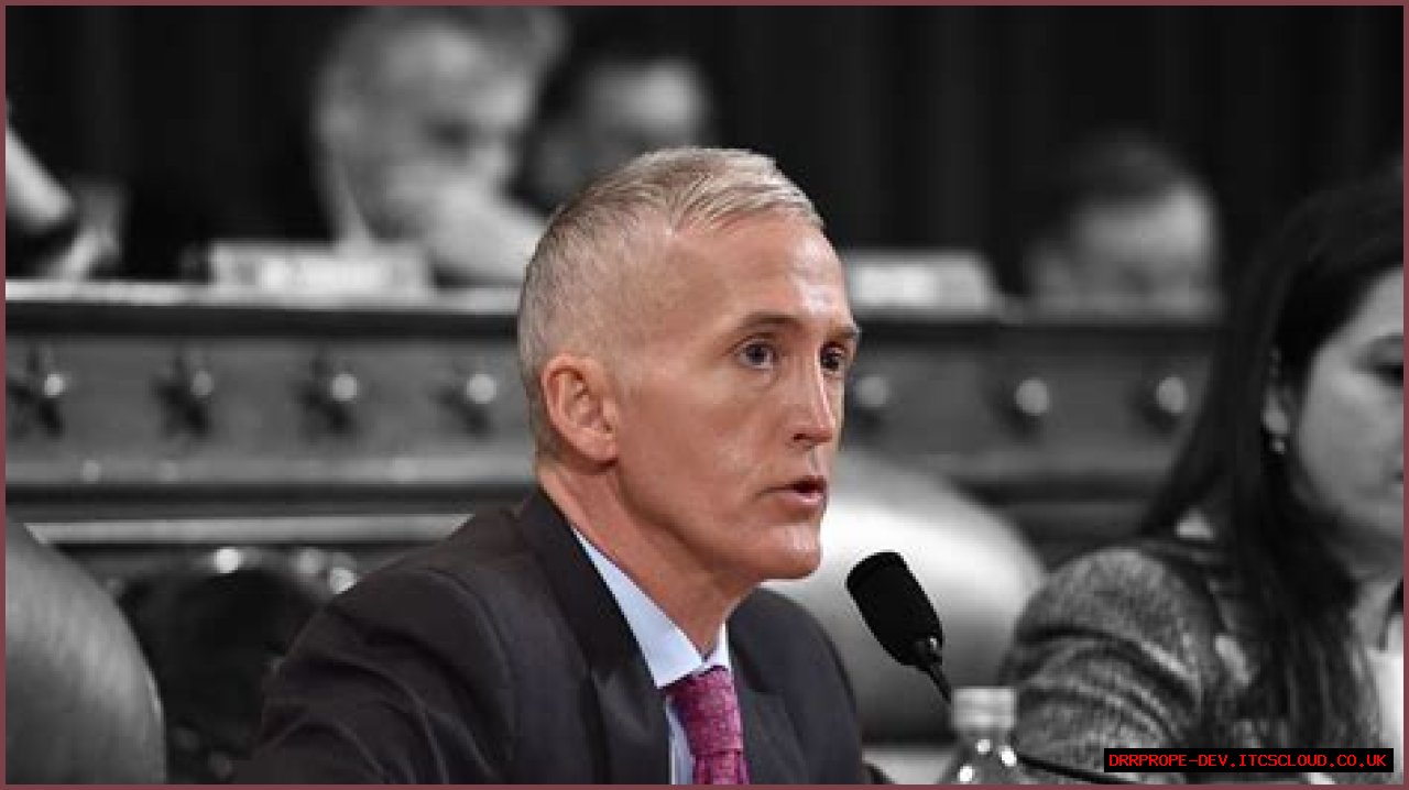 Trey Gowdy's Dynamic Presence: Unpacking His Public Appearance