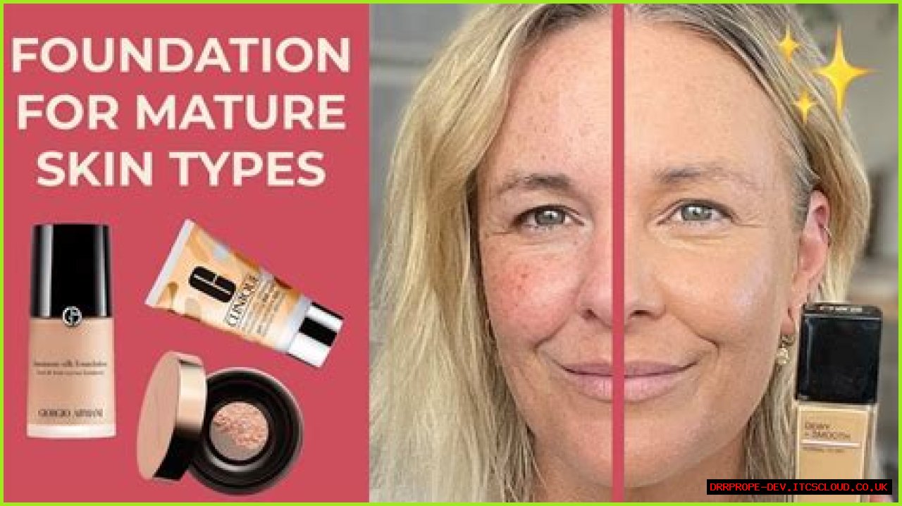 Unveiling The Best Drugstore Foundation For Mature Skin 2024